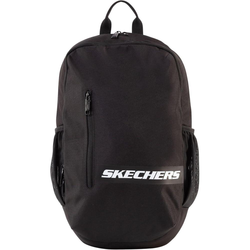 imageSkechers 365 Athletic Travel Backpack for Women ampamp Men  College Backpack Multipurpose Back Pack Black ampamp WhiteBlack  White