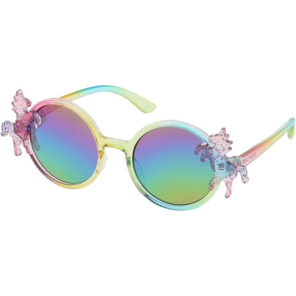 imageSkechers Girls Se00054 Round SunglassesCrystal