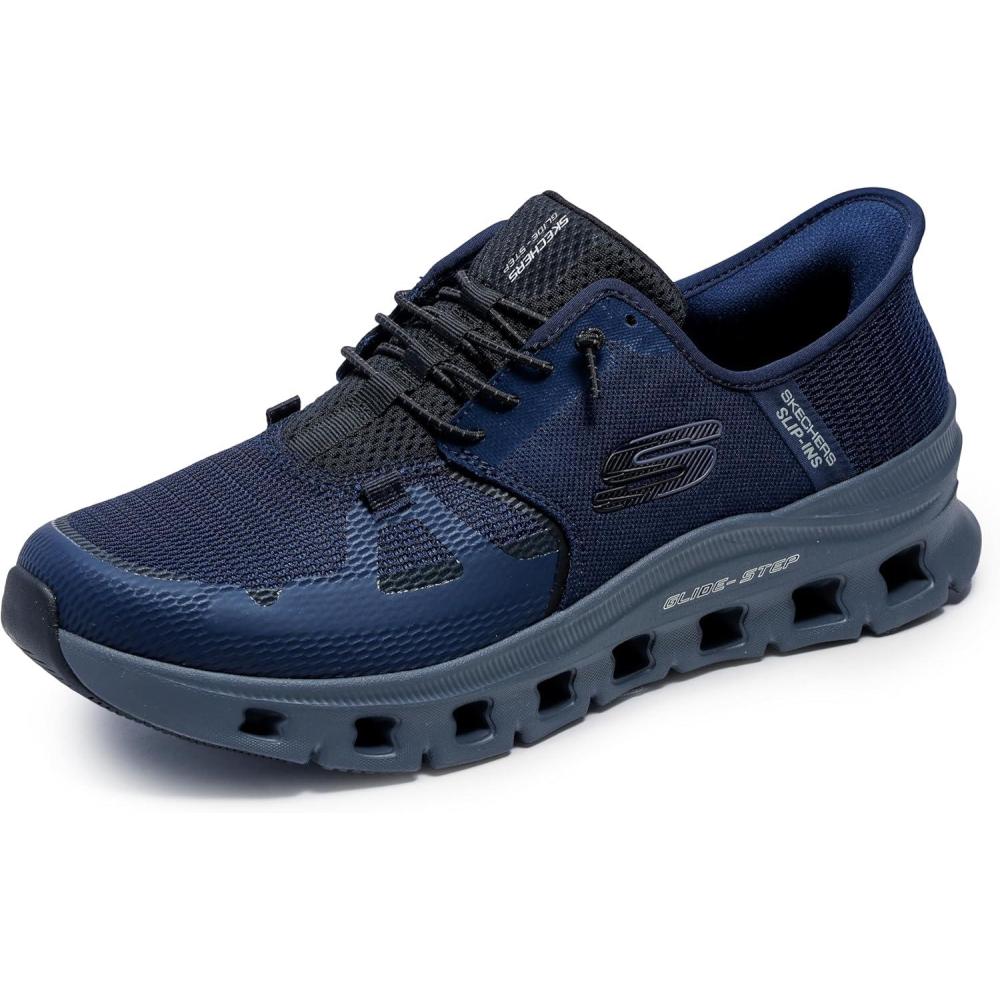 imageSkechers Mens GlideStep Pro Hands Free Slipin SneakerNavyCharcoal