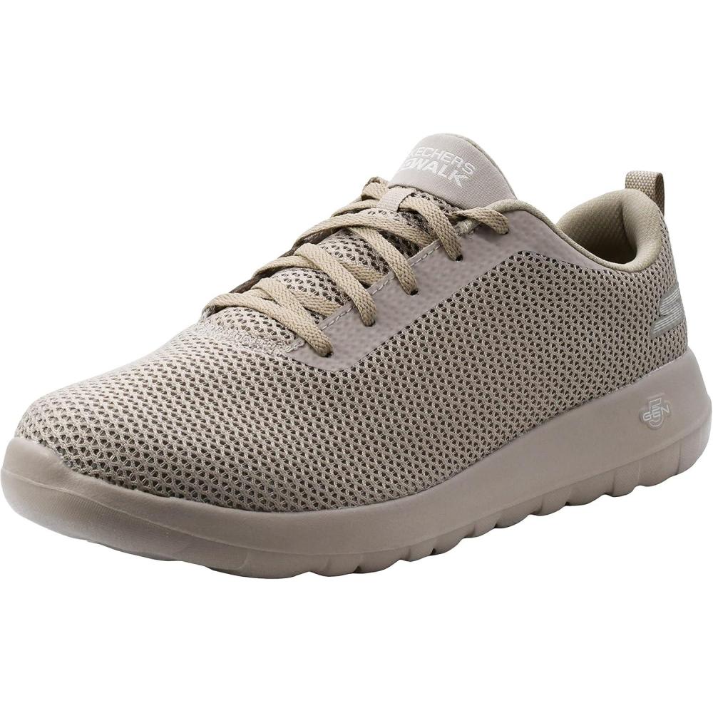 imageSkechers Mens Go Walk Max  Effort Walking ShoesTaupe