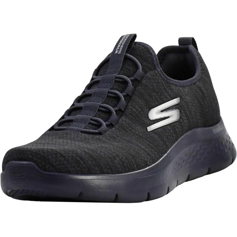 imageSkechers Mens Gowalk FlexAthletic Slipon Casual Walking Shoes with Air Cooled Foam SneakersNavy