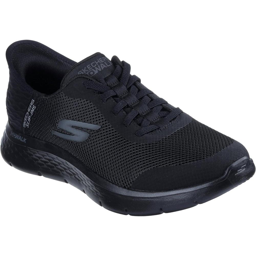 imageSkechers Mens Hands Free SlipIns Go Walk Flex Hands Up SneakerBlackBlack