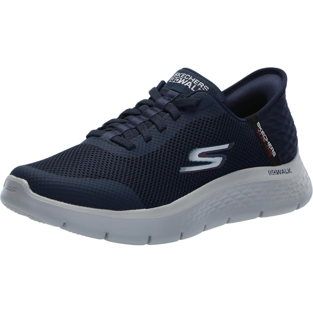 imageSkechers Mens Hands Free SlipIns Go Walk Flex Hands Up SneakerNavy
