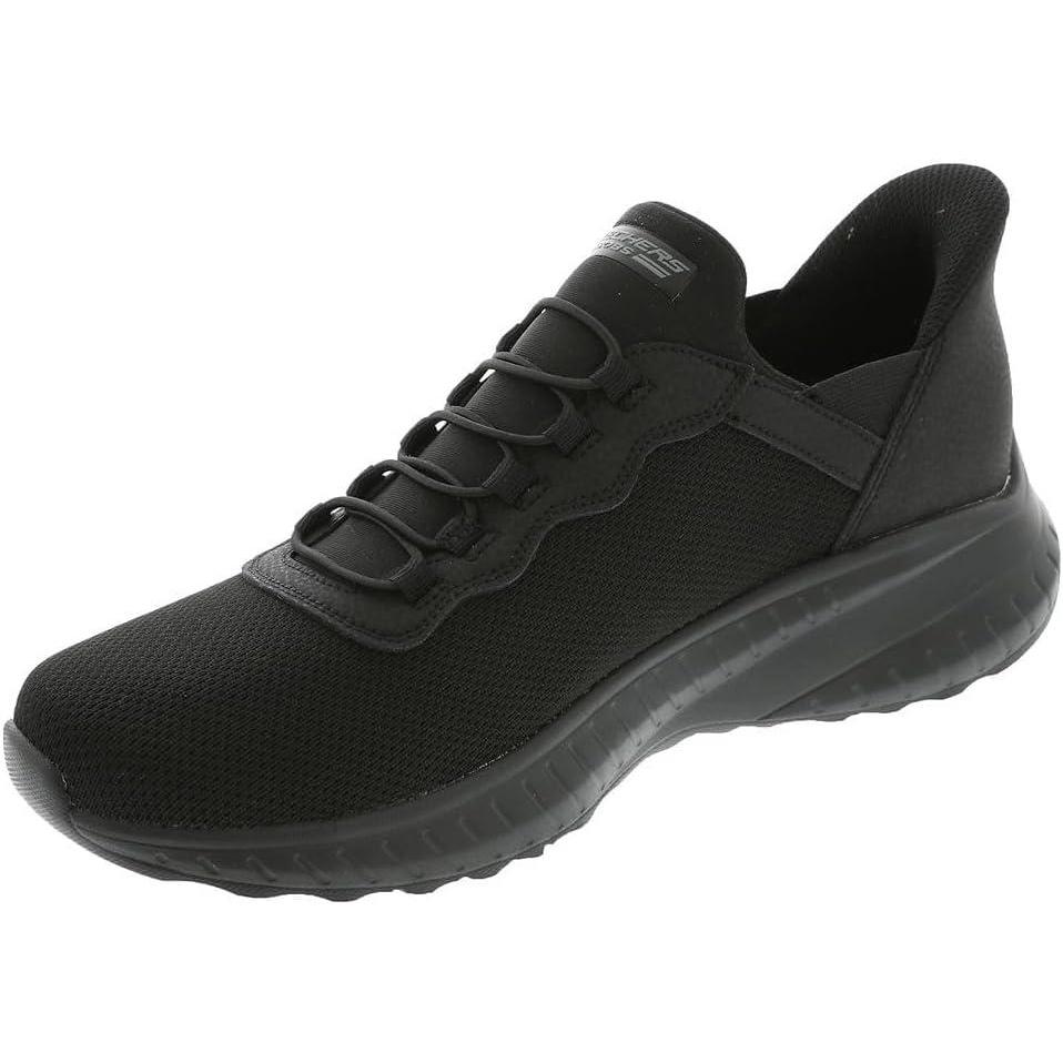 imageSkechers Mens Hands Free Slipins Bobs Squad ChaosDaily Hype SneakerBlackBlack