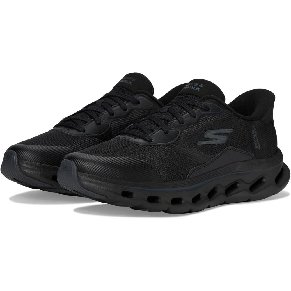 imageSkechers Mens Hands Free Slipins Go Walk GlideStep 20Zac SneakerBlackBlack