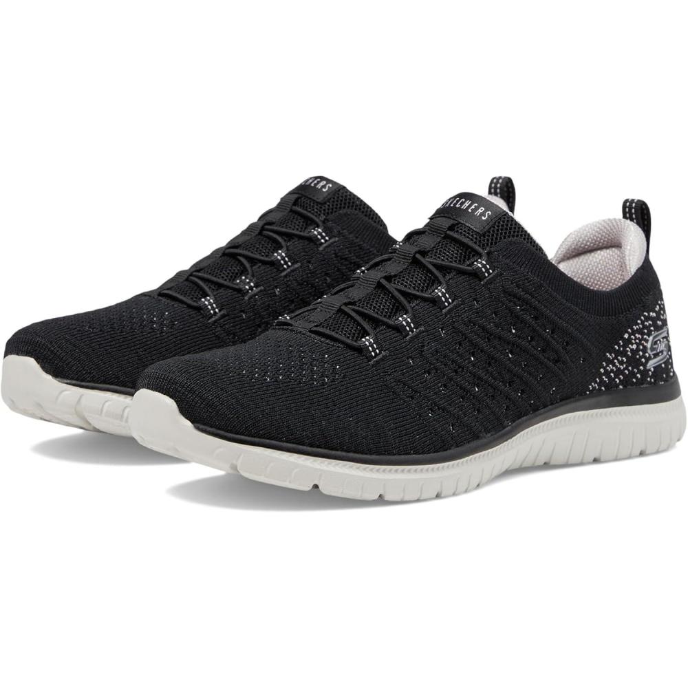 imageSkechers Sport Womens VirtueShow Runner SneakerBlackPinkbkpk