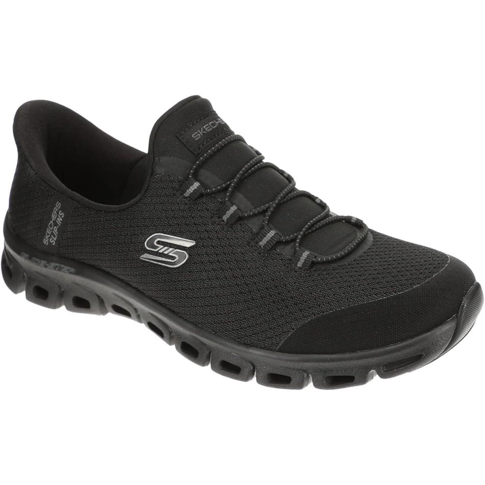 imageSkechers Womens GlideStepPursuit Hands Free Slipins SneakerBbkblackBlack