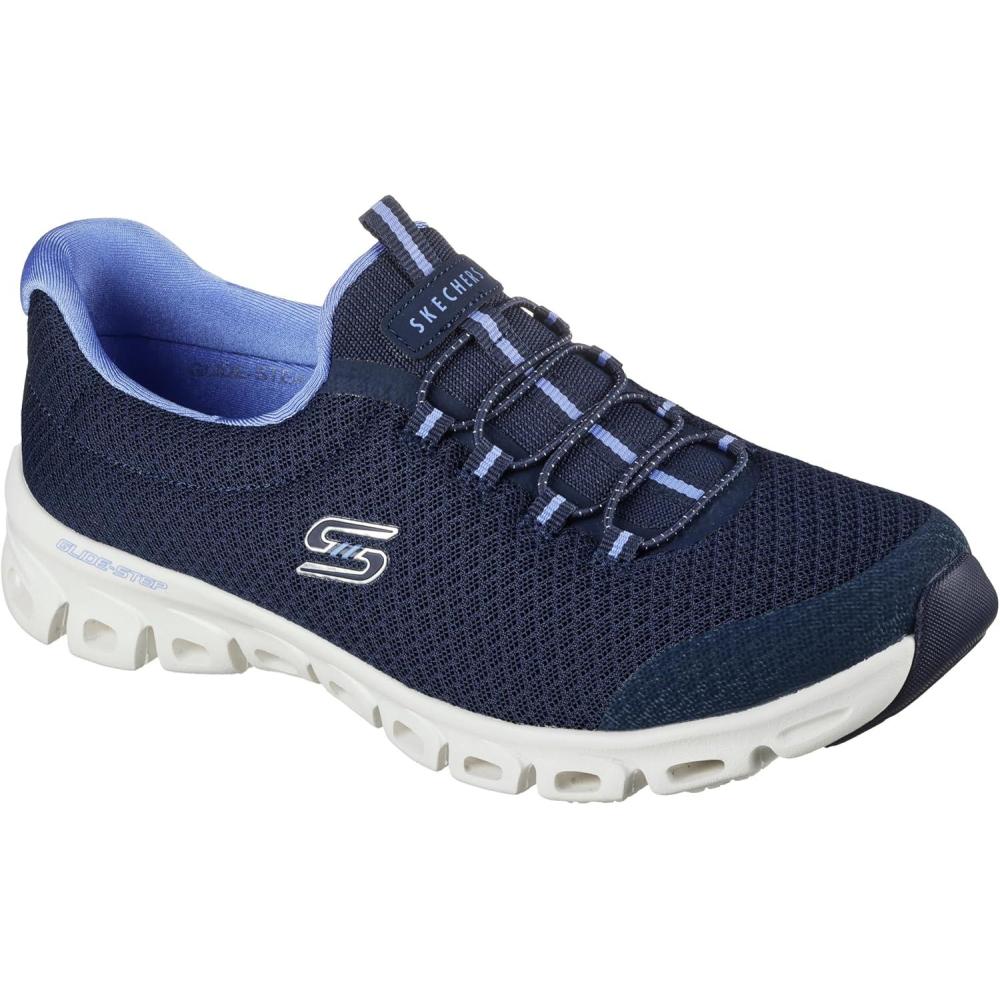 imageSkechers Womens GlideStepResilience SneakerNavyLight Blue
