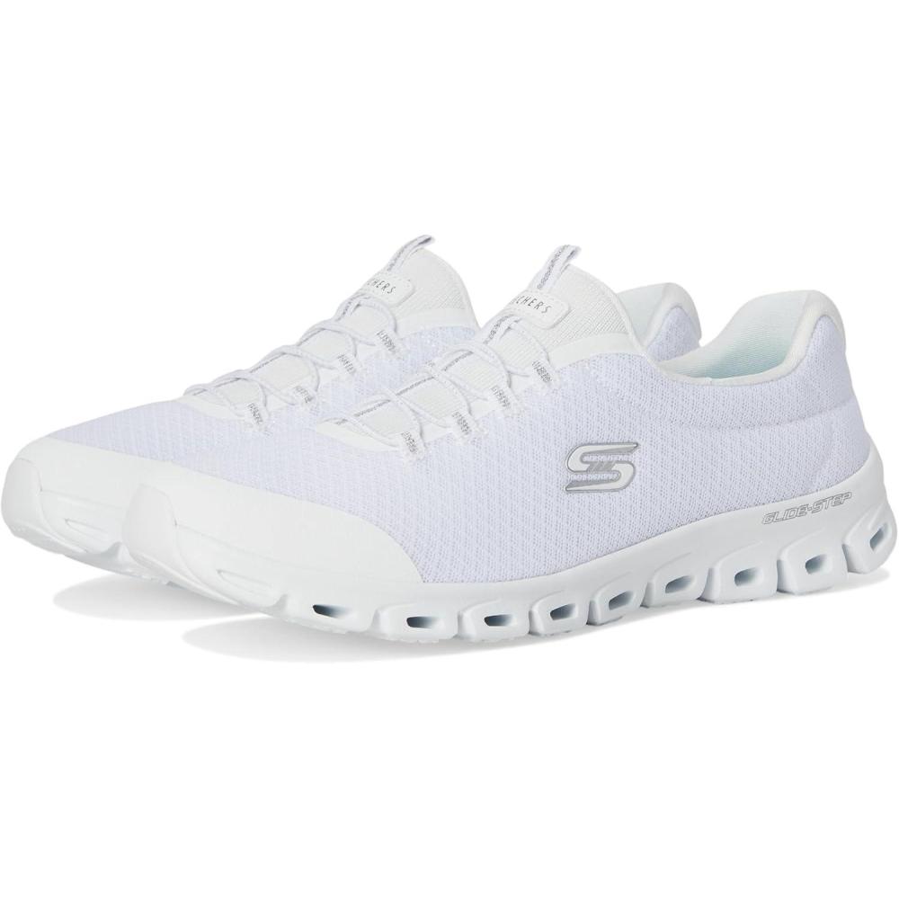 imageSkechers Womens GlideStepResilience SneakerWhiteSilver