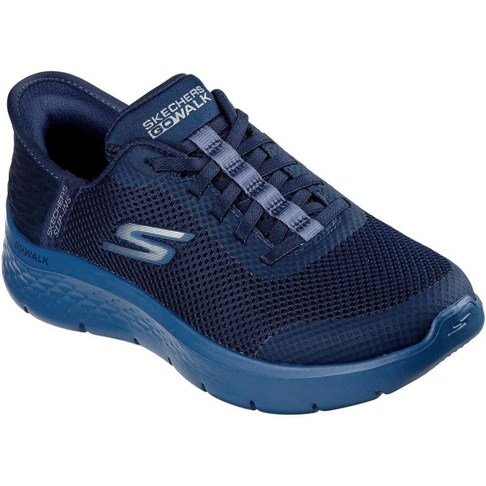 imageSkechers Womens Go Walk Flex Hands Free SlipInsGrand Entry SneakerNavy