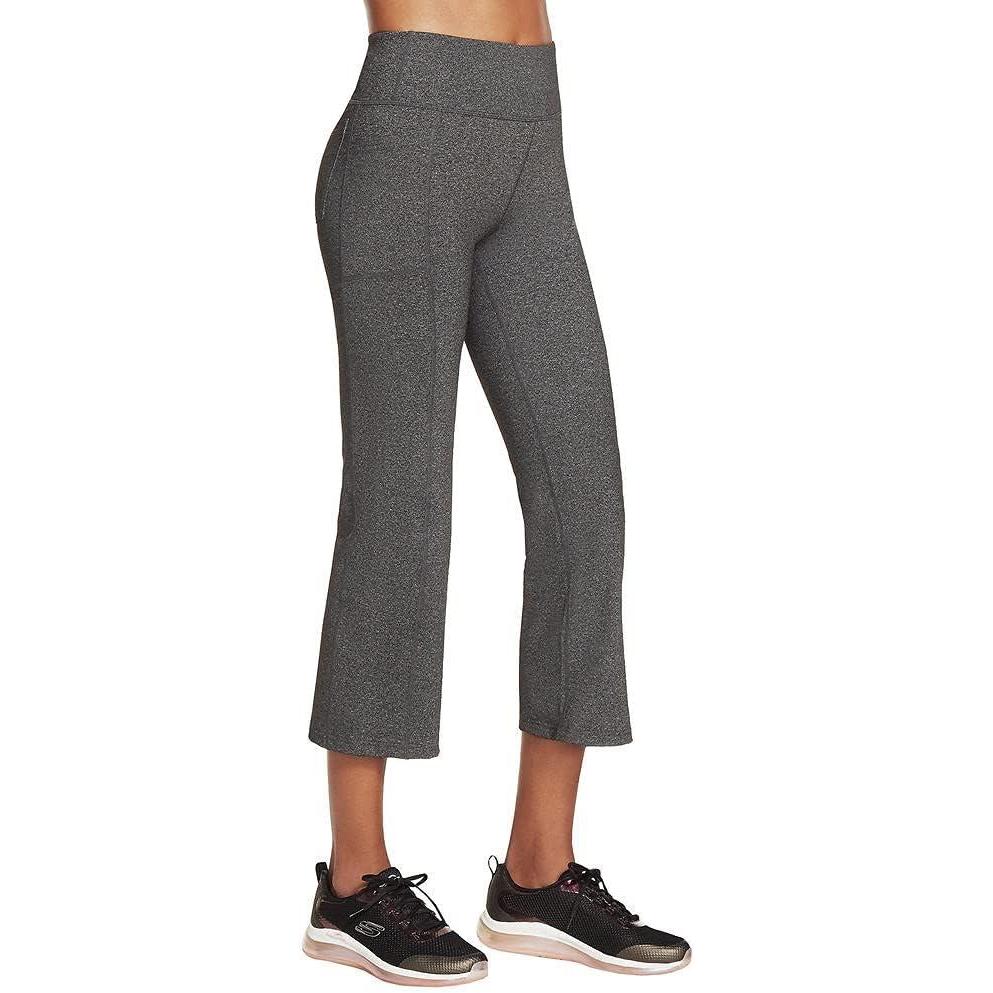 imageSkechers Womens Go Walk High Waisted Crop PantHeathered Gray