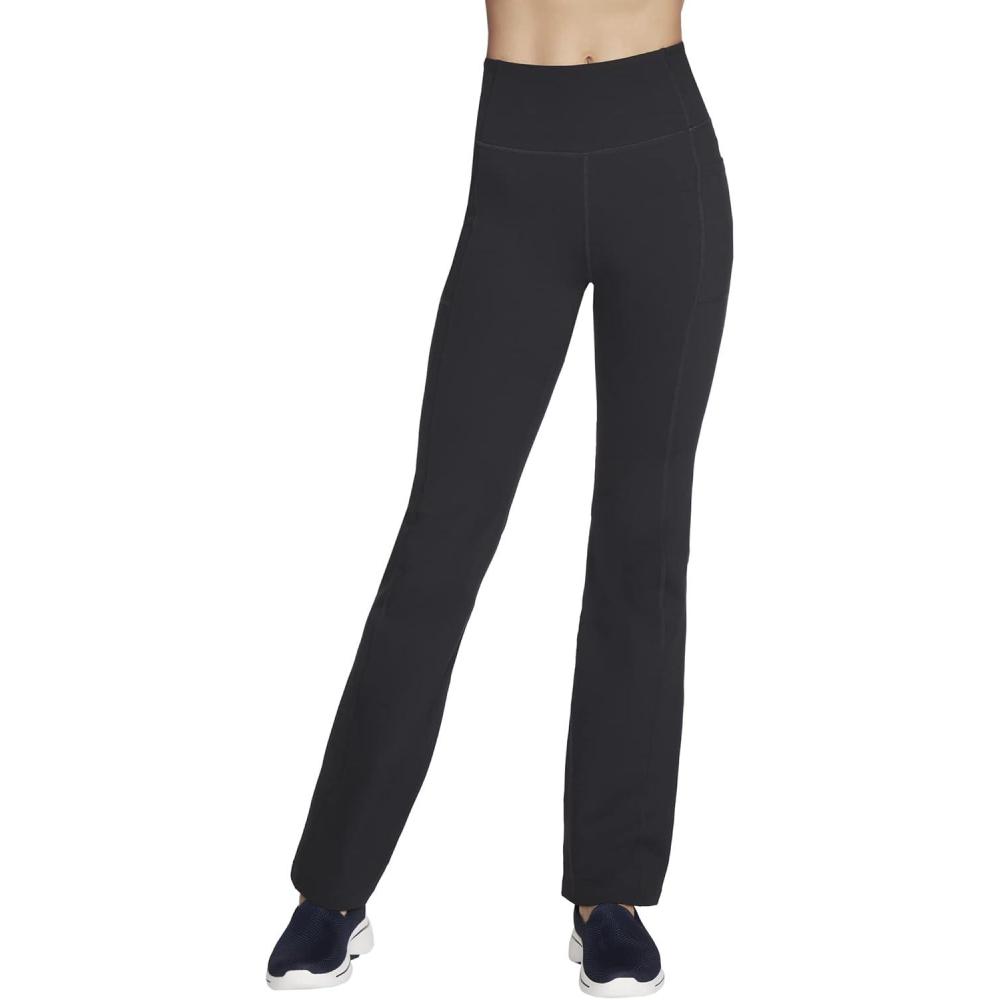 imageSkechers Womens Go Walk High Waisted Evolution Flare PantBold Black