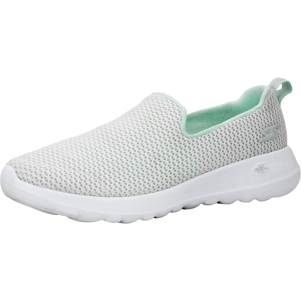 imageSkechers Womens Go Walk JoyTerrific SlipOn SneakersWhiteMint
