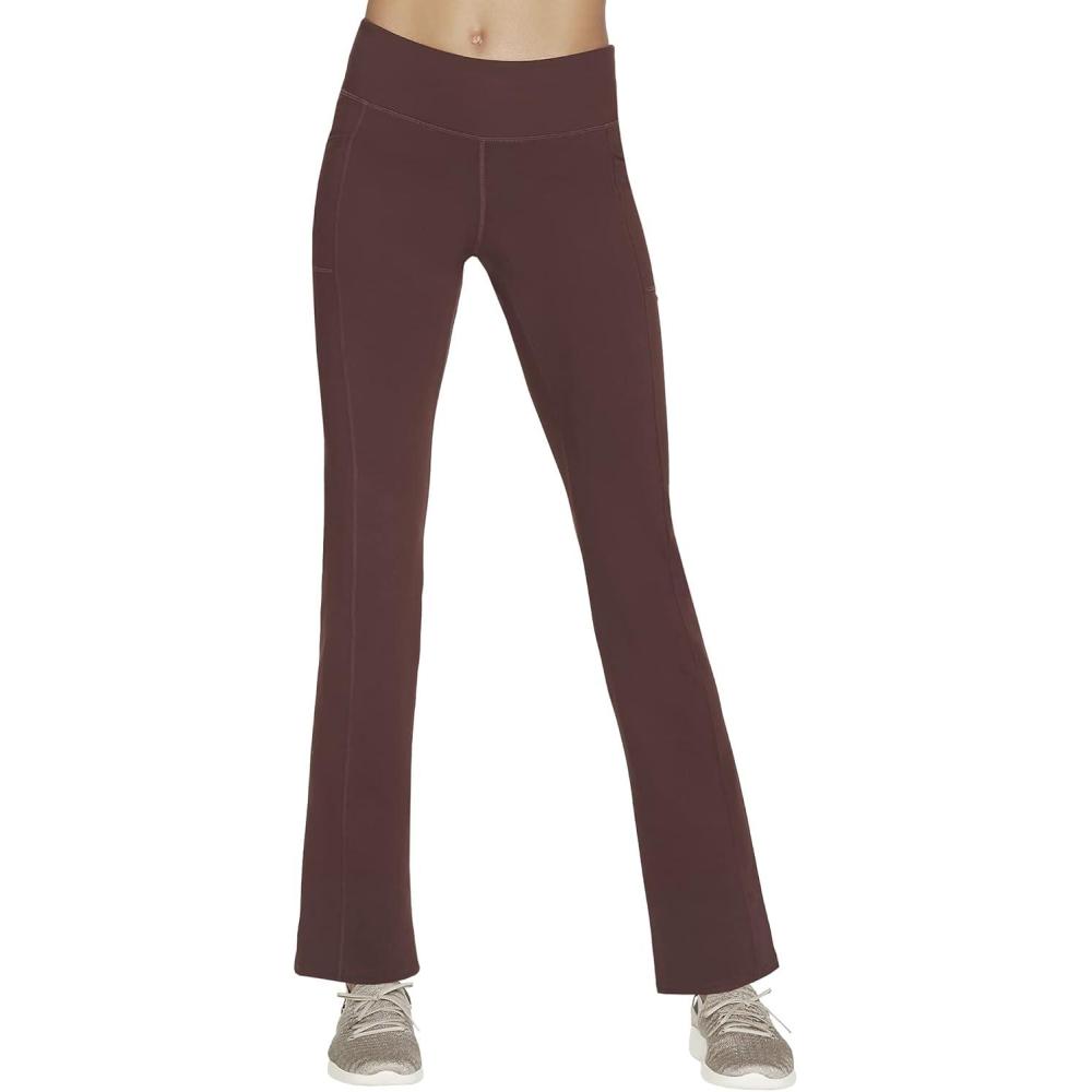 imageSkechers Womens Go Walk PantChocolate Drizzle