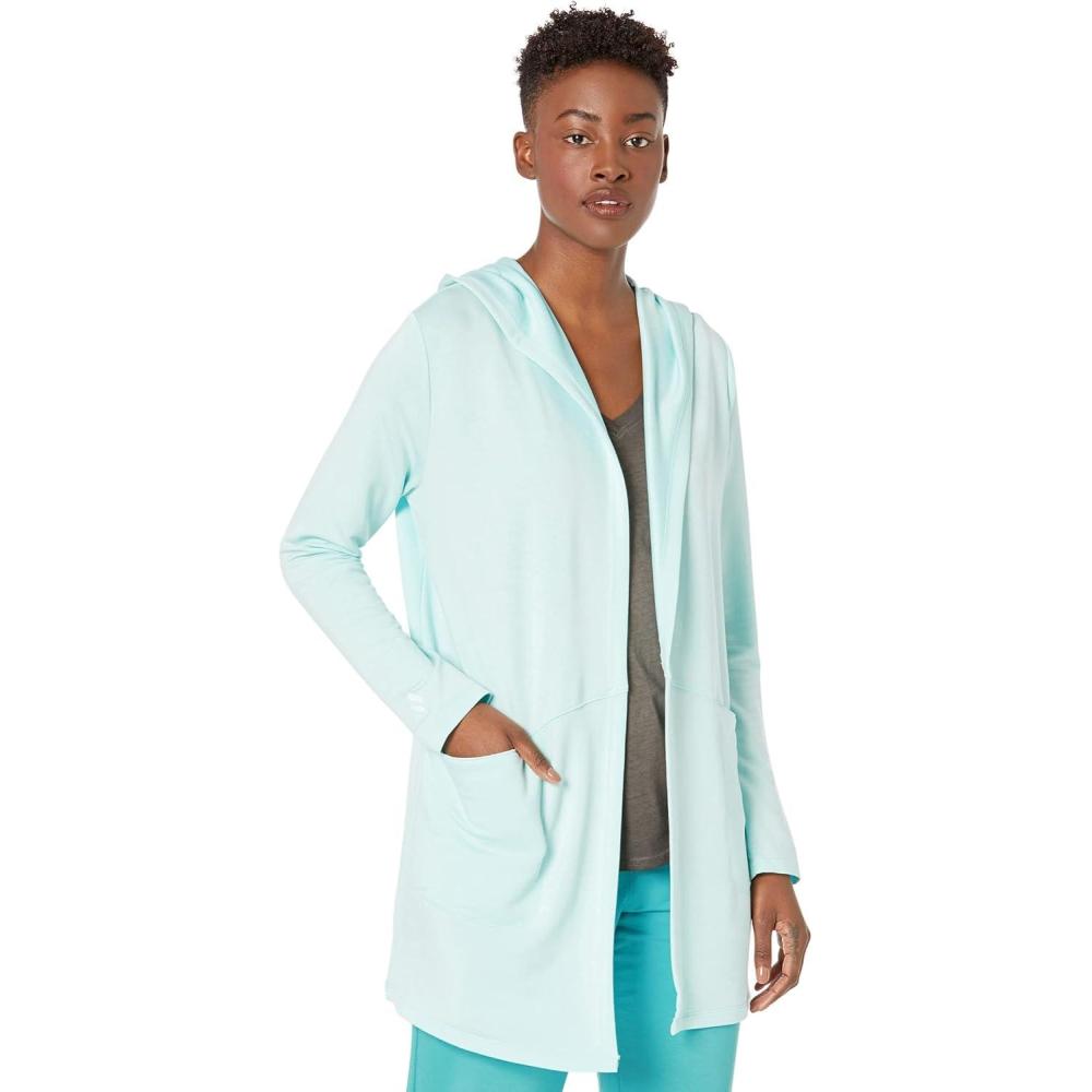imageSkechers Womens Skechluxe Restful Hoodigan Hooded CardiganClearwater