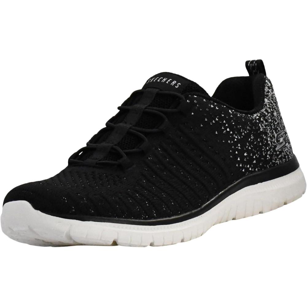 imageSkechers Womens Sport Virtue Fashion SneakersBlackWhite