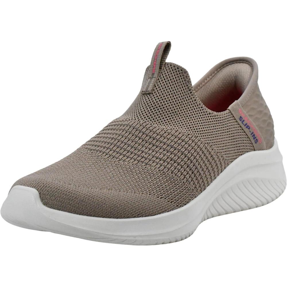 imageSkechers Womens Ultra Flex 30Cozy Streak Sneaker 0Taupe