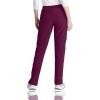 BARCO Skechers Vitality Charge Scrub Pant for Women – Mid-Rise Medical Pant, 4-Way Stretch Women’s Scrub Pant(Wine)