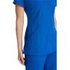 BARCO Skechers Vitality Charge Scrub Top for Women – V-Neck Medical Top, 4-Way Stretch Women’s Scrub Top(New Royal)