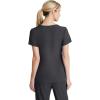 BARCO Skechers Vitality Charge Scrub Top for Women – V-Neck Medical Top, 4-Way Stretch Women’s Scrub Top(Pewter)