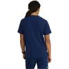 BARCO Skechers Vitality Crew Scrub Top for Men – Crossover V-Neck Medical Top, 4-Way Stretch Men’s Scrub Top(Navy)