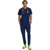 BARCO Skechers Vitality Crew Scrub Top for Men – Crossover V-Neck Medical Top, 4-Way Stretch Men’s Scrub Top(Navy)