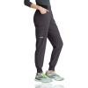 BARCO Skechers Vitality Electra Scrub Jogger for Women – Yoga Style Jogger, Mid-Rise, 4-Way Stretch Women’s Scrub Pant(Pewter)