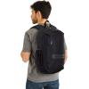Skechers 365 Athletic Travel Backpack for Women & Men – College Backpack, Multipurpose Back Pack (Black & White)(Black)