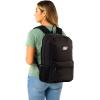Skechers 365 Essential Travel Backpack for Women & Men, College Backpack, Laptop Bag, Multipurpose Back Pack & Book Bag (Black & White)(Black & White)