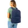 Skechers 365 Essential Travel Backpack for Women & Men, College Backpack, Laptop Bag, Multipurpose Back Pack & Book Bag (Black & White)(Navy)