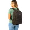 Skechers 365 Essential Travel Backpack for Women & Men, College Backpack, Laptop Bag, Multipurpose Back Pack & Book Bag (Black & White)(Olive)