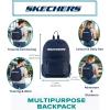 Skechers 365 Weekend 2.0 Travel Backpack for Women & Men, College Backpack, Laptop Bag, Multipurpose Back Pack & Book Bag (Grey)(Navy & White)
