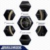 Skechers Air-Cooled Steering Wheel Cover,Leather Car Steering Wheel Cover Universal Fit 14″ 1/2-15″ Car Wheel Protector for Men Women Fit Suvs,Vans,Sedans,Car,Trucks,Black(Beige)