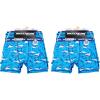 Skechers Boys’ Amazon Exclusive 8pk Athletic Boxer Briefs with Unique Prints in Sizes 2/3t, 4, 6, 8 and 10(8-pack Sharks Bxrbr)
