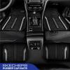 Skechers Car Floor Mats,Heavy Duty Rubber Car Mats Full Set,All Weather Floor Mats,Waterproof Trim to Fit Universal Floor Liner Car Accessories,Automotive Floor Mats for Cars Trucks SUV,Blue(Sliver)