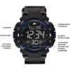 Skechers Digital Sports Watch for Men(Keats Black/Blue)