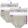 Skechers Girls’ Amazon Exclusive Combed Cotton Blend Panties with Unique Prints and Pack, Sizes 2/3t, 4, 6, 8 and 10(10-pack Solid Core)