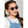 Skechers Girls’ Sea9085(Shiny Light Nickeltin)