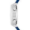 Skechers Magnolia Digital Silicone Watch for Women(Silver  Blue)
