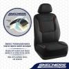 Skechers Memory Foam Car Seat Covers, Air Cool Mesh Thick Seat Covers, Car Seat Cover Full Sets, Airbag Compatible, Automotive Comfort Protection for Most Cars,Vans,Trucks, SUVs,Blue(Black and Brown)