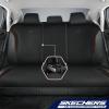 Skechers Memory Foam Car Seat Covers, Air Cool Mesh Thick Seat Covers, Car Seat Cover Full Sets, Airbag Compatible, Automotive Comfort Protection for Most Cars,Vans,Trucks, SUVs,Blue(Black&Brown)