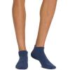 Skechers Men’s 10 Pack Cushioned Low Cut Socks(Blue Combo/Grey Heather)