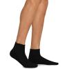 Skechers Men’s 10 Pack Cushioned Quarter Crew Socks(Black)