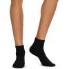 Skechers Men’s 10 Pack Cushioned Quarter Crew Socks(Black)
