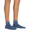 Skechers Men’s 10 Pack Cushioned Quarter Crew Socks(Blue Combo/Grey Heather)