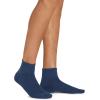 Skechers Men’s 10 Pack Cushioned Quarter Crew Socks(Blue Combo/Grey Heather)