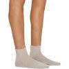 Skechers Men’s 10 Pack Cushioned Quarter Crew Socks(Irish Cream/Chocolate Torte)