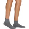 Skechers Men’s 10 Pack Cushioned Quarter Crew Socks(White/Steel Gray/Black)