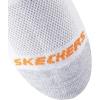Skechers Men’s 6 Pack Quarter Crew Socks(White Muti)