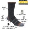 Skechers Men’s 6 Pack Work Crew Socks(Black)